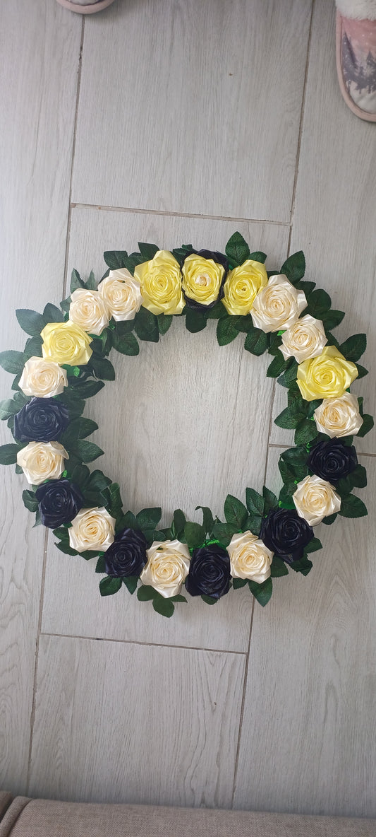 Coronita din Flori de Satin