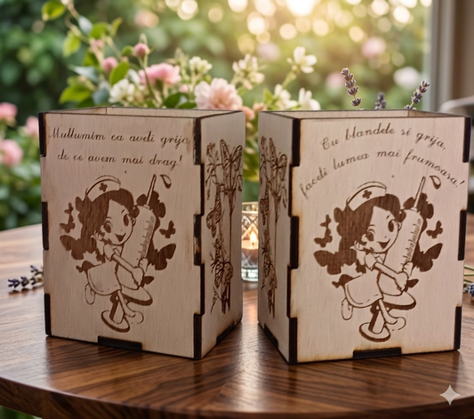 Cutie personalizata pentru asistenta
