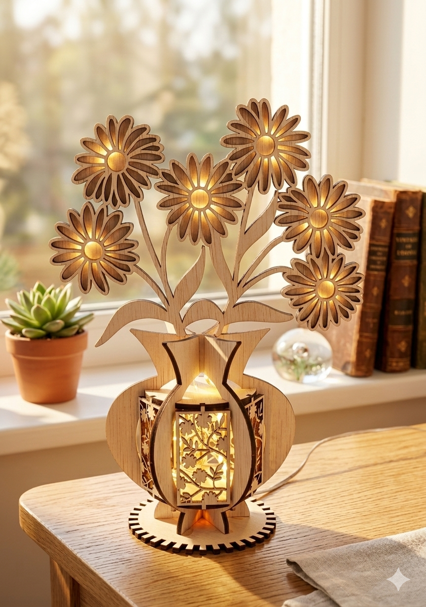 Vaze,veioze, Decorative cu LED
